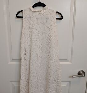 Anne Klein White Floral Dress